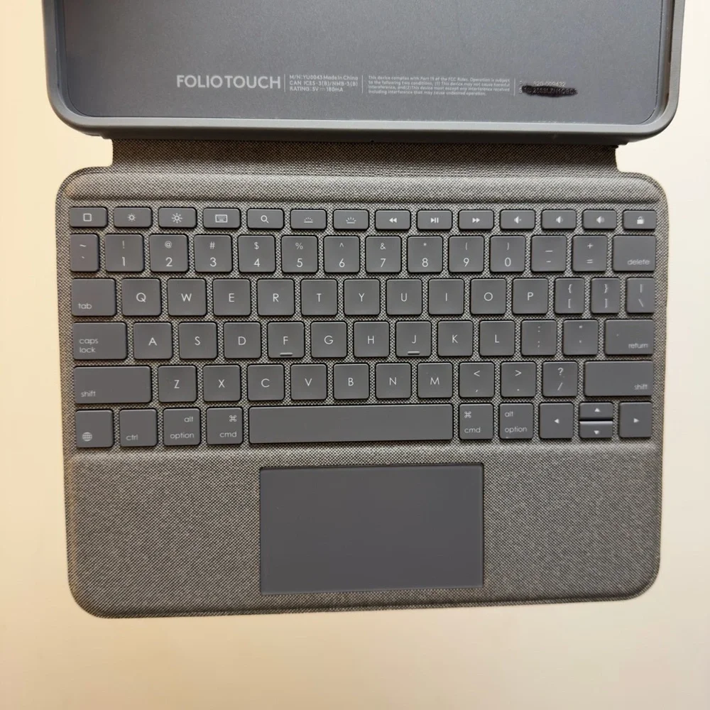 Logitech Folio Touch iPad Keyboard Case with Trackpad